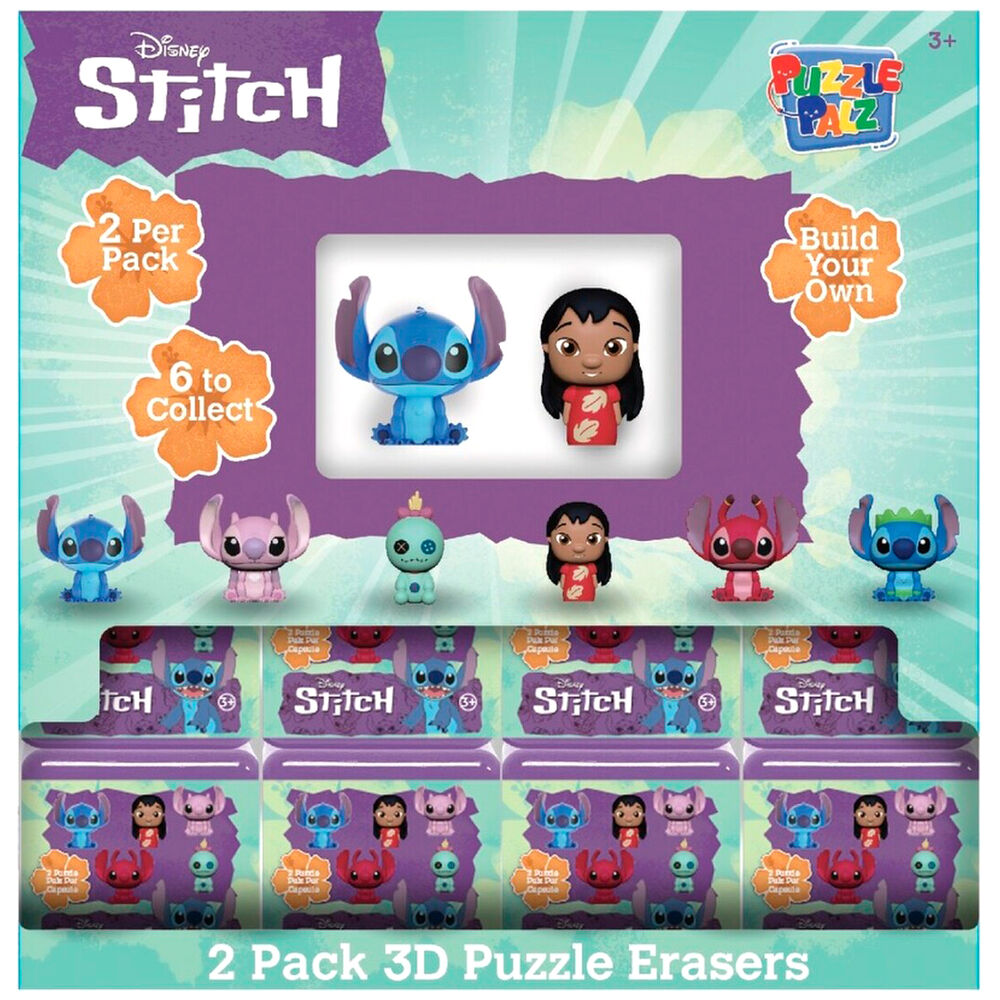 Capsula Puzzle Palz Stitch Disney surtido_0