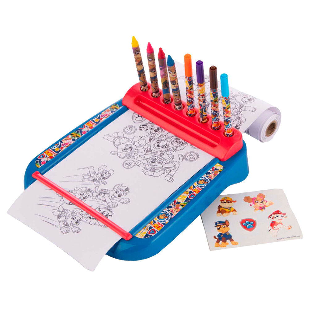 Estacion Dibujo Roll & Go Patrulla Canina Paw Patrol_0