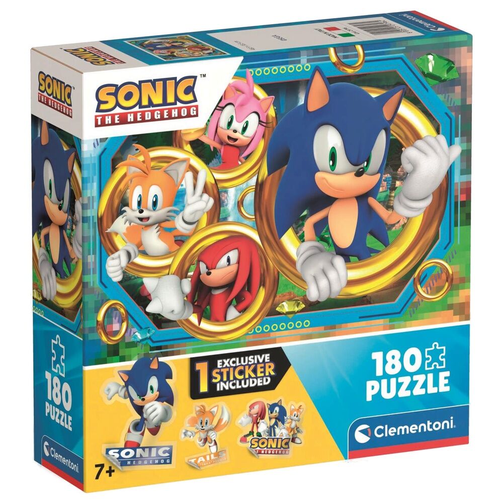 Puzzle Sonic the Hedgehog 180pzs_0