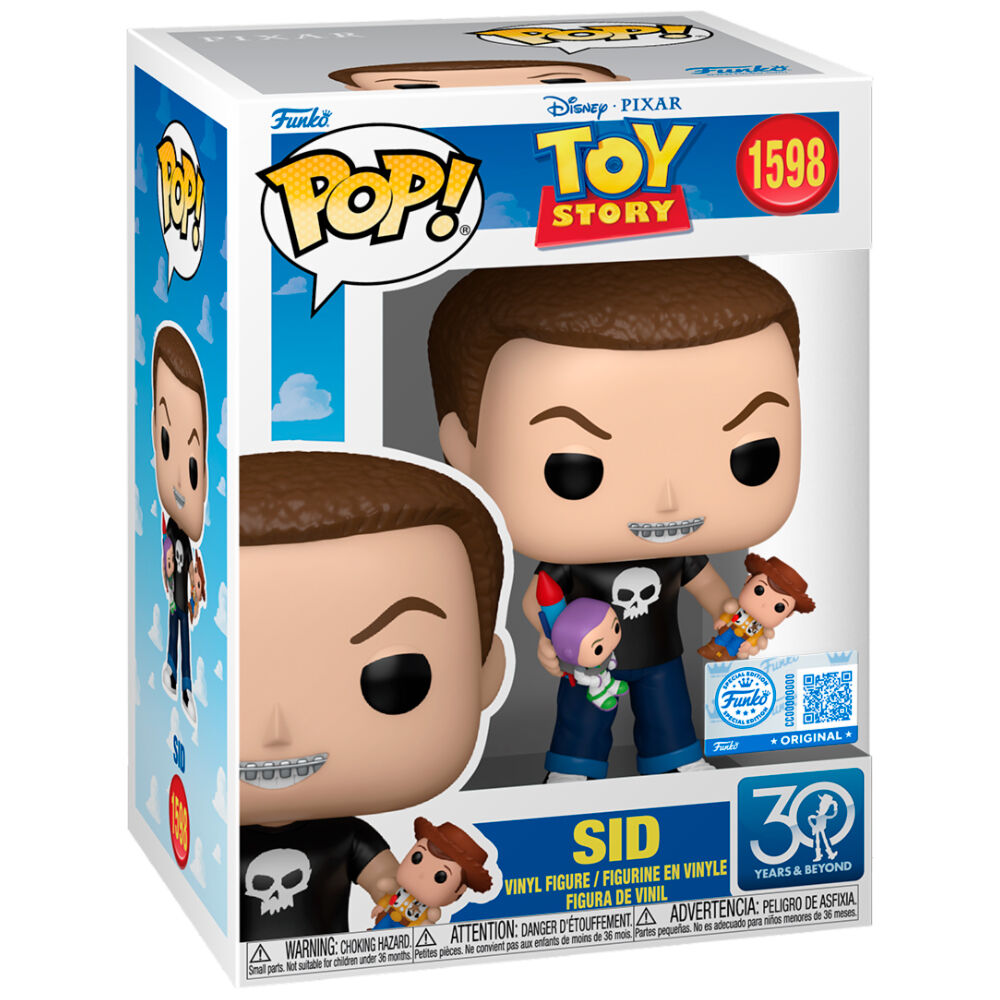 Figura POP Disney Pixar Toy Story Sid Exclusive_0