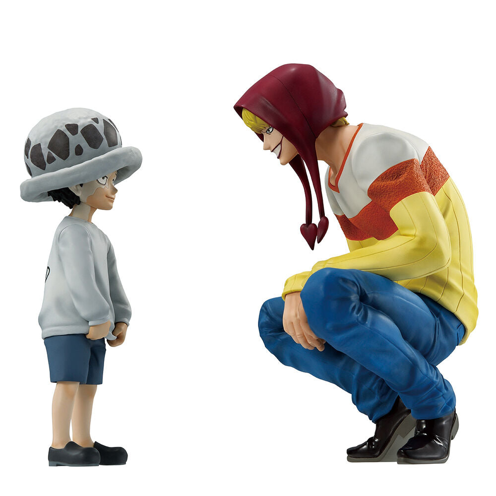 Figuras Ichibansho Trafalgar Law & Corazon The Unbreakable Law One Piece 11cm_0