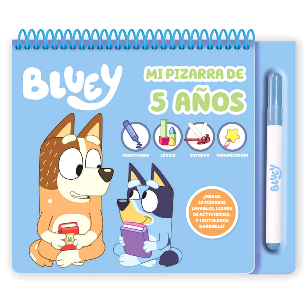 Mi Pizarra Actividades 5 Años Bluey español_0
