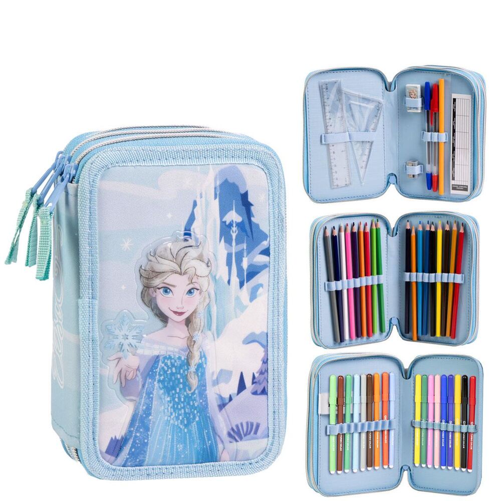 Plumier Frozen Disney triple_0
