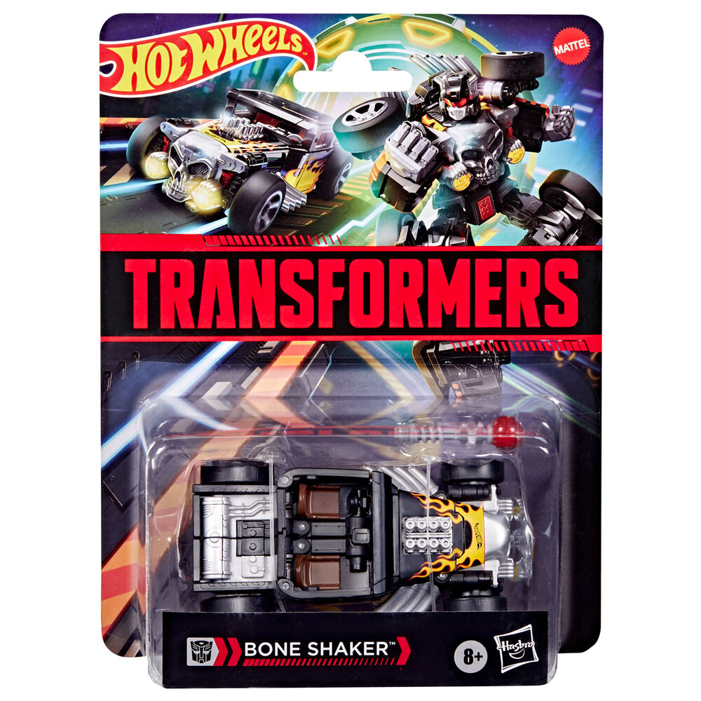 Coche Bone Shaker Transformers Hot Wheels_0