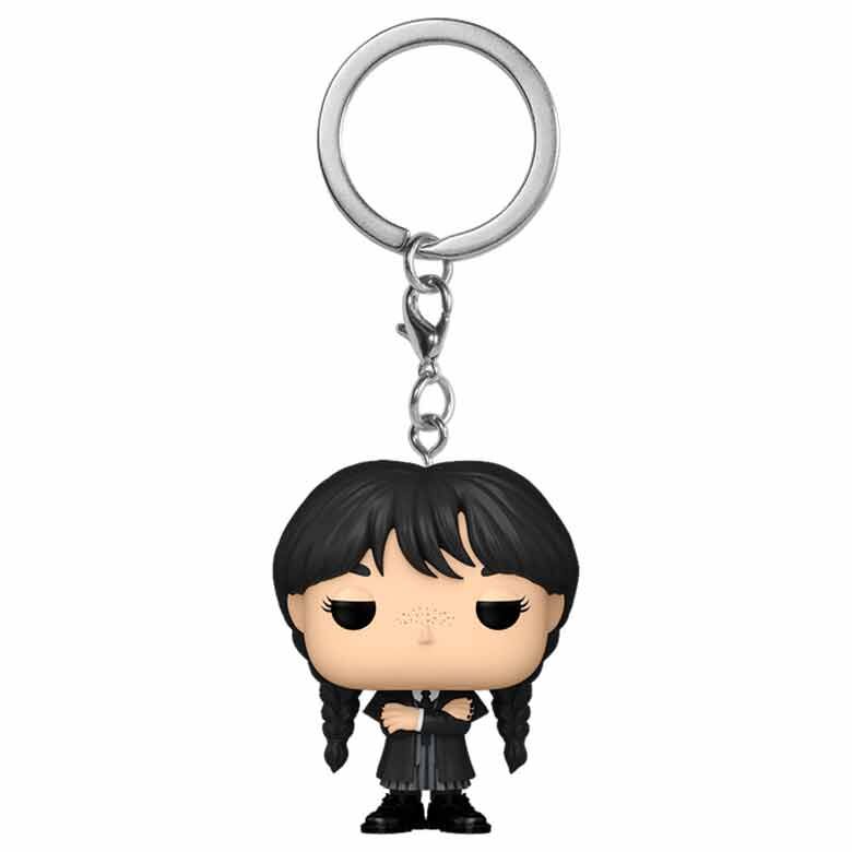 Llavero Pocket POP Miercoles Wednesday Addams_0