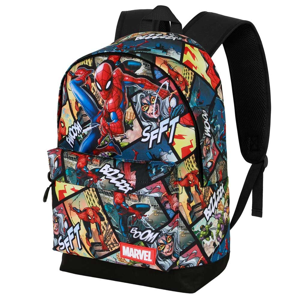 Mochila Panels Spiderman Marvel 44cm adaptable_0