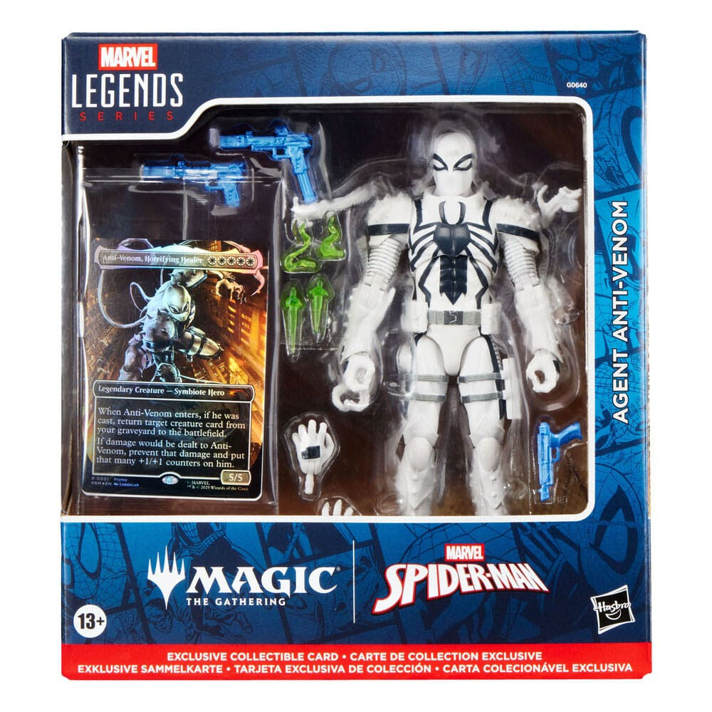 Figura Agent Anti-Venom Magic The Gathering Spider-Man Marvel 15cm_0