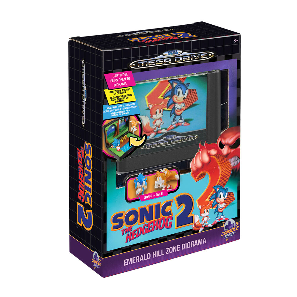Diorama Mega Drive Sonic The Hedgehog 2 Console Heroes_0