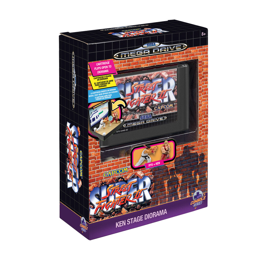 Diorama Mega Drive Street Figther Console Heroes_0