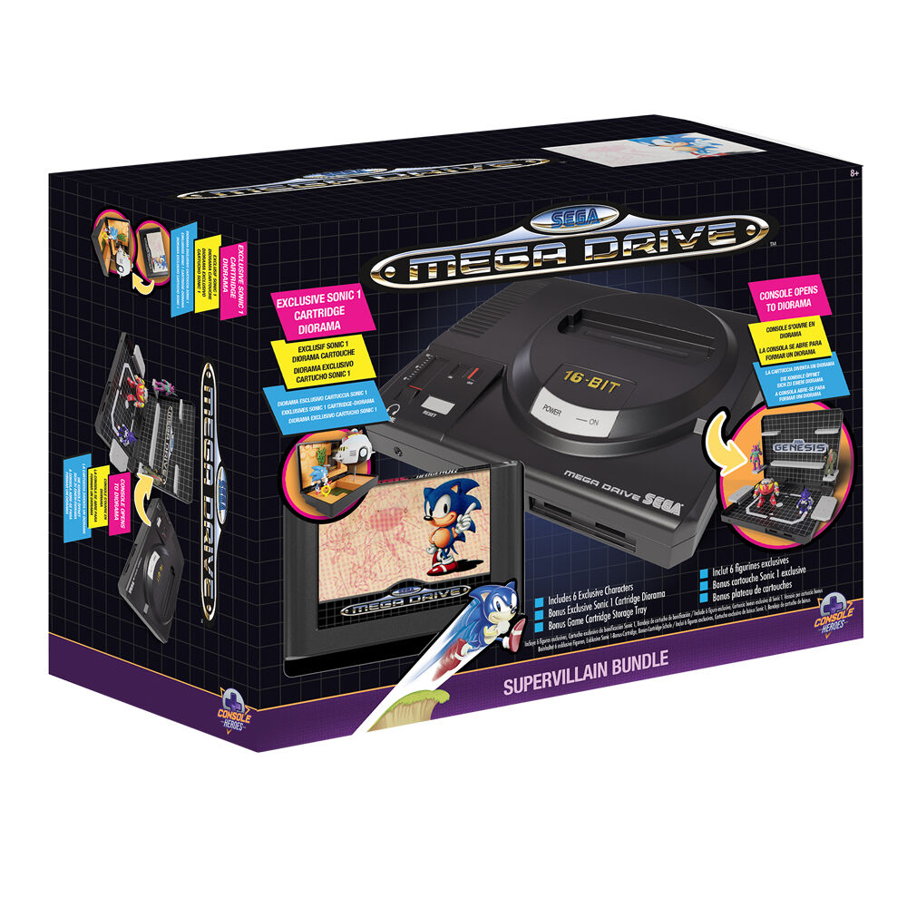Diorama Mega Drive Boss Level 1 Sonic the Hedgehog Console Heroes_0