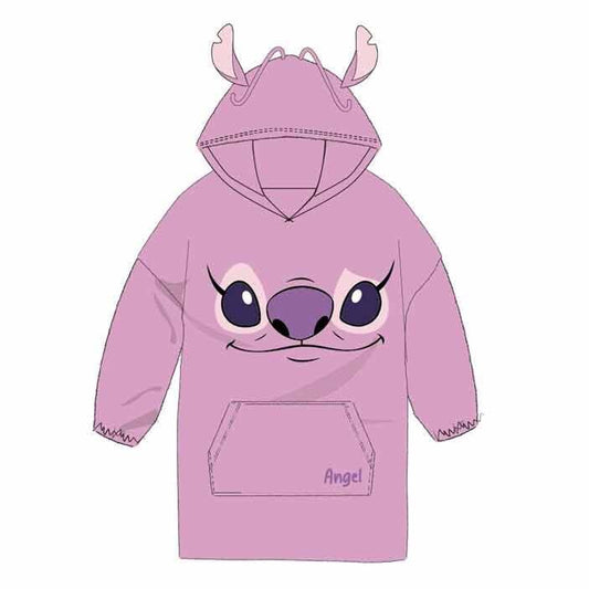 Bata sudadera oversize Angel Stitch Disney adulto_0