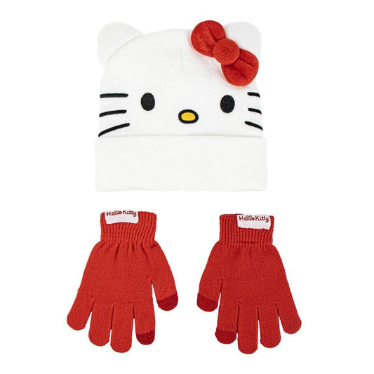 Set gorro y guantes Hello Kitty_0