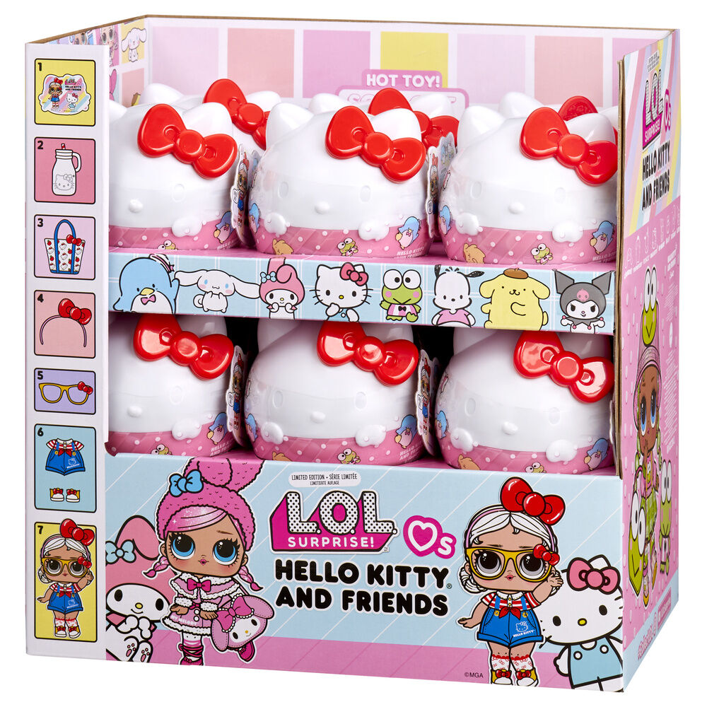 Capsula sorpresa L.O.L. Surprise Loves Hello Kitty & Friends surtido_0