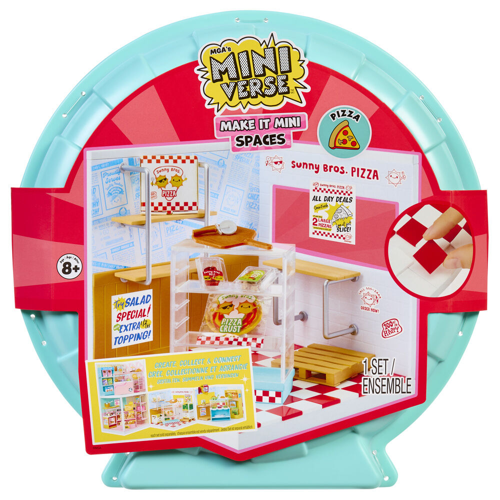 MGA's Miniverse - Espaço Pizzaria / Multicolorido / 566069-X1EUC_0