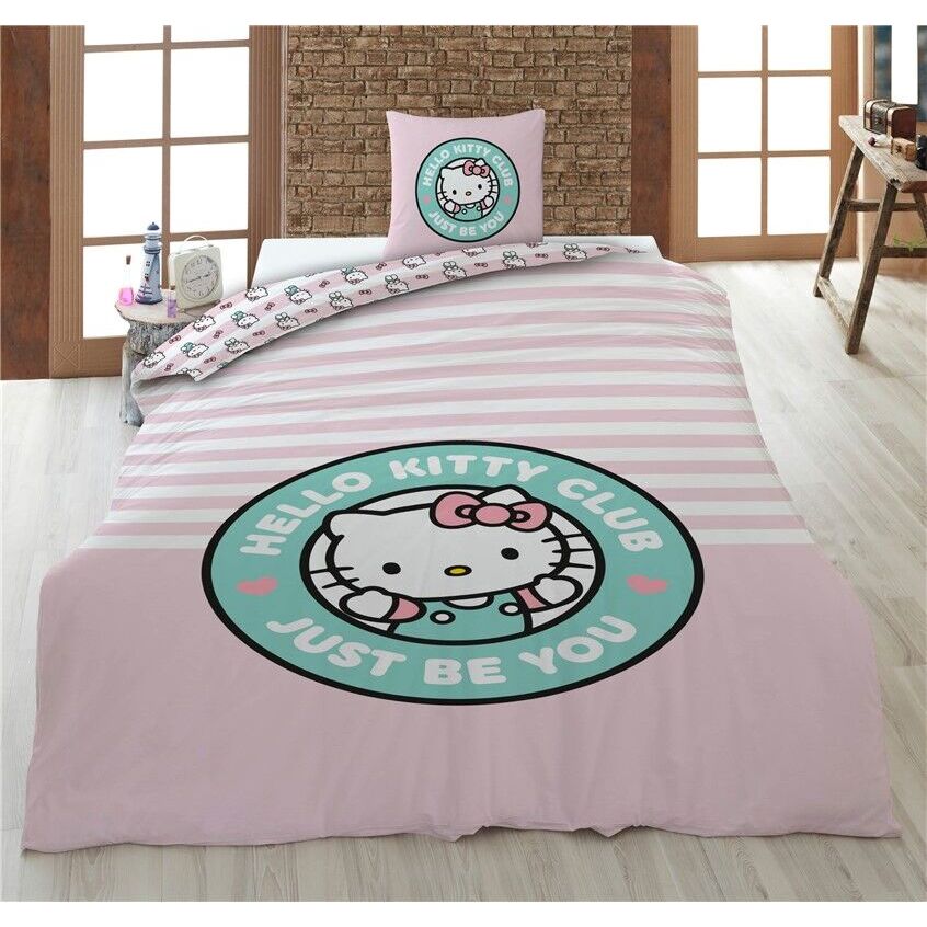 Funda nordica Hello Kitty cama 90cm policotton_0