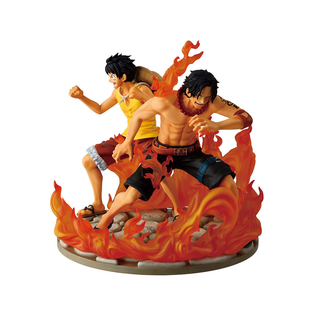 Figura Ichibansho Ace & Luffy Dramatic Memories One Piece 15cm_0