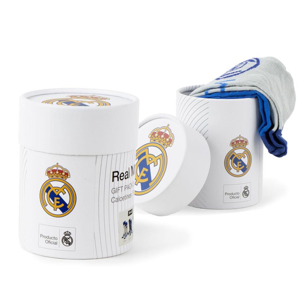 Set 3 calcetines Real Madrid adulto_0