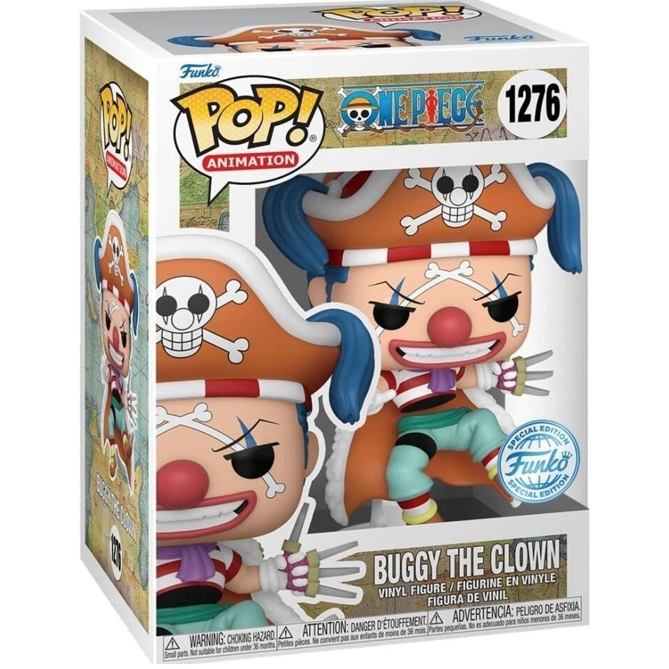 Figura POP One Piece Buggy the Clown Exclusive_0