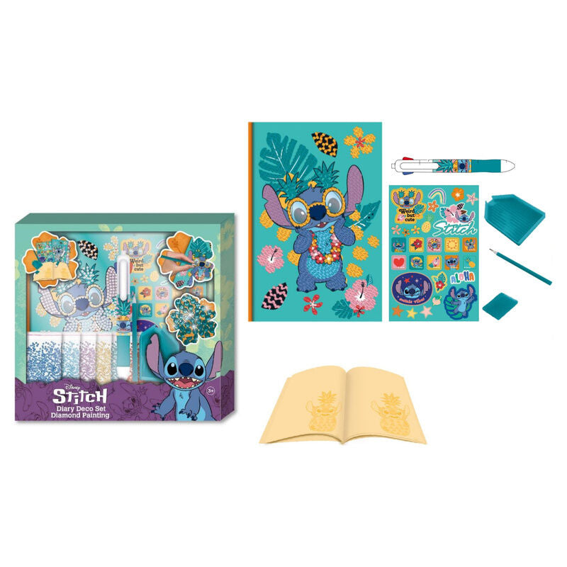 Set diario Stitch Disney_0