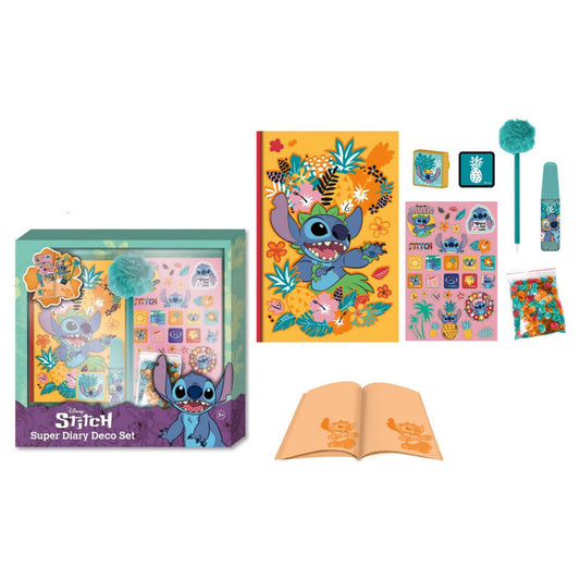 Set diario Stitch Disney_0