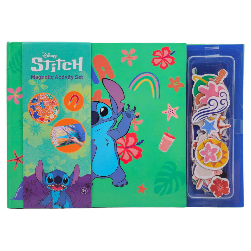 Libro magnetico + sticker Stitch Disney_0
