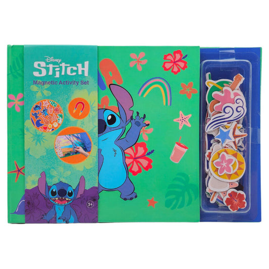 Libro magnetico + sticker Stitch Disney_0