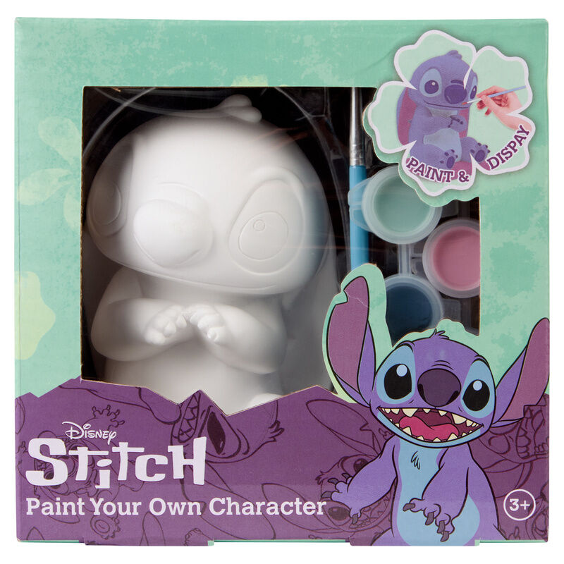Figura yeso para pintar Stitch Disney_0