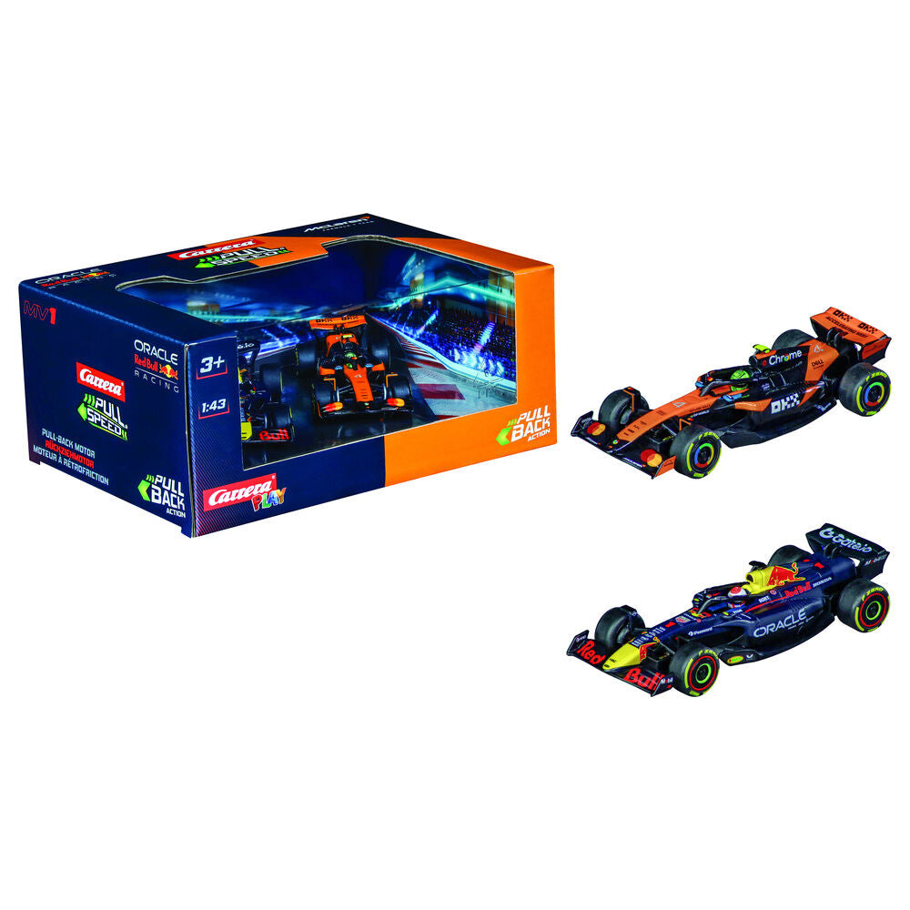 Blister 2 coches F1 Twinpack Red Bull pull back_0