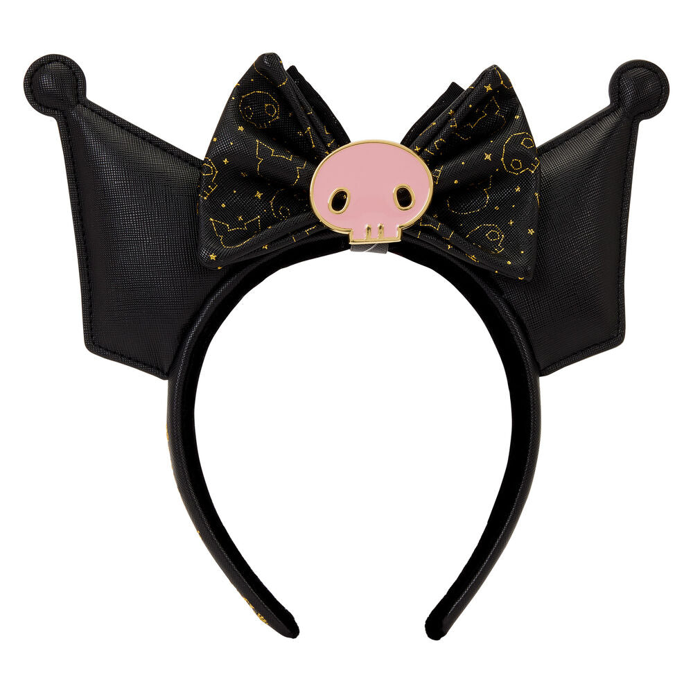 Diadema orejas 20th Anniversary Kuromi Hello Kitty Loungefly_0