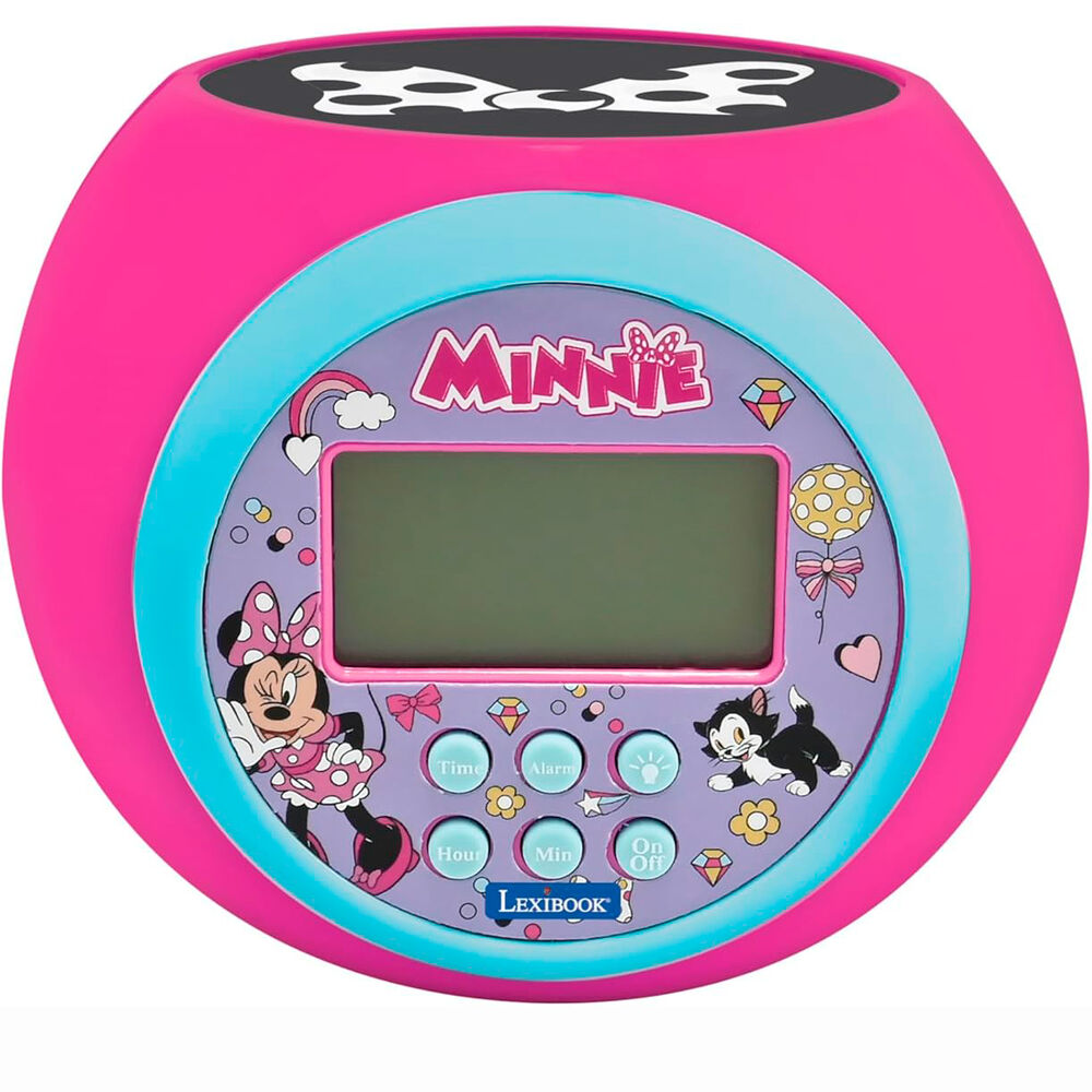 Reloj Despertador Proyector Minnie Disney_0