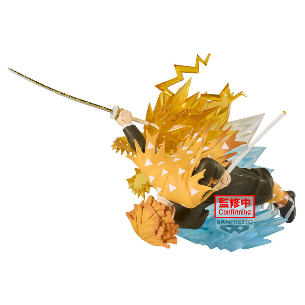 Figura Zenitsu Agatsuma Vibration Stars Demon Slayer Kimetsu no Yaiba 12cm_0
