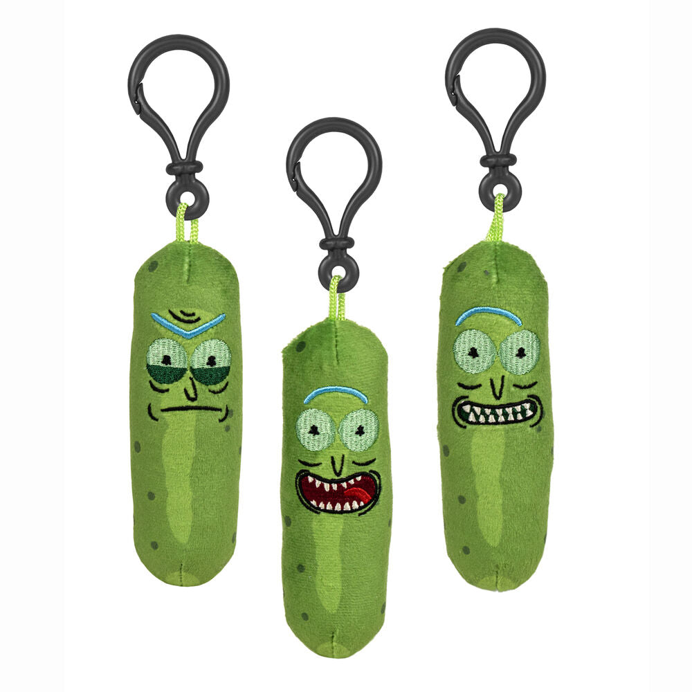 Llavero peluche Pickle Rick & Morty 10cm surtido_0