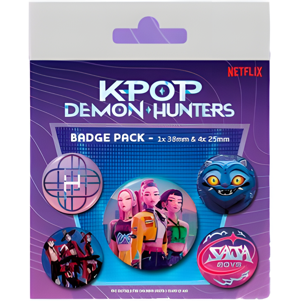 Blister 5 Insignias KPop Demon Hunters_0