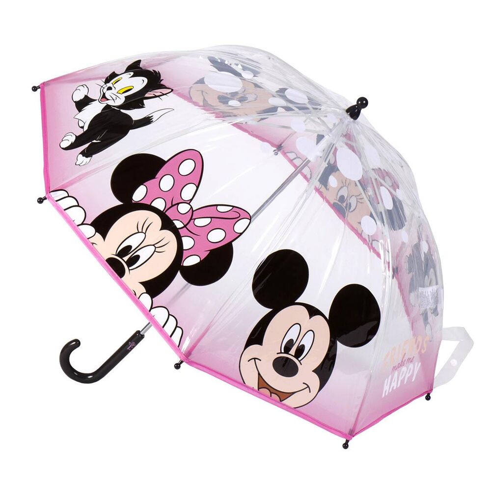 Paraguas manual burbuja Minnie Disney 45cm_0
