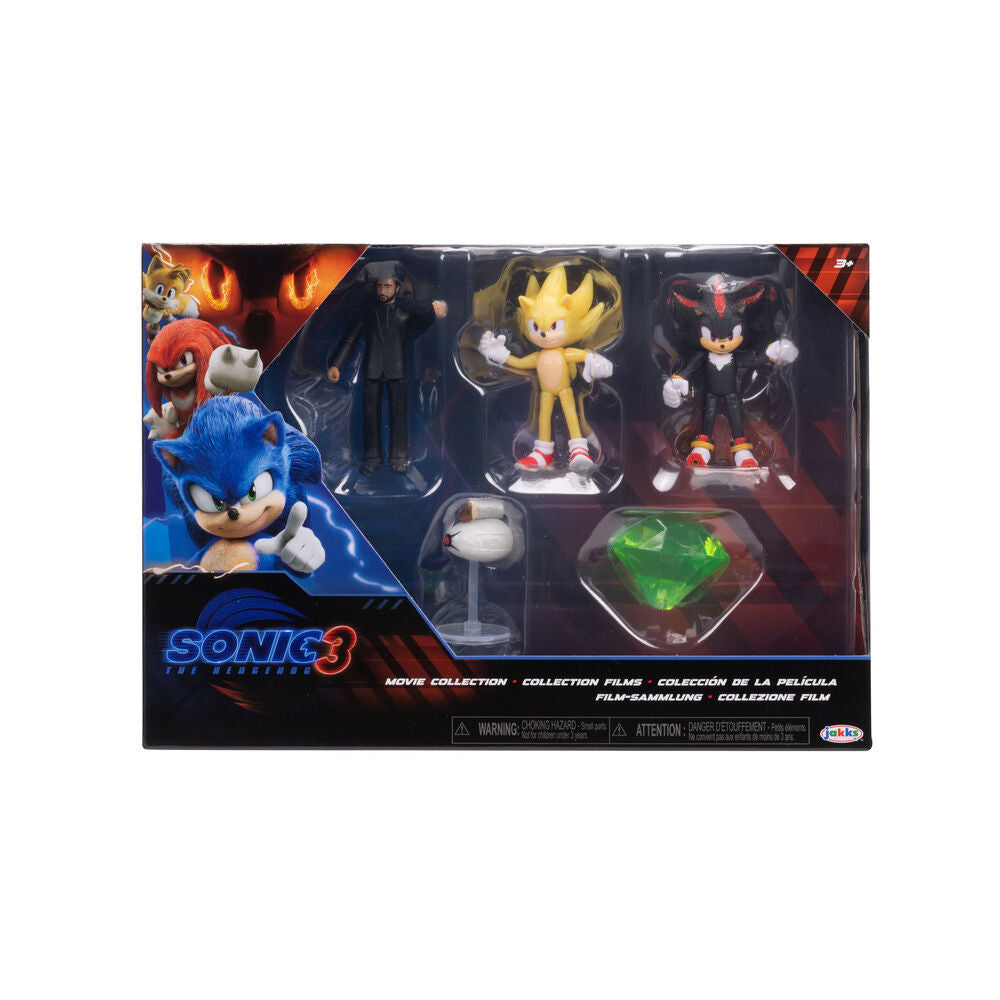 Blister 5 figuras wave 1 Sonic 3 6cm_0