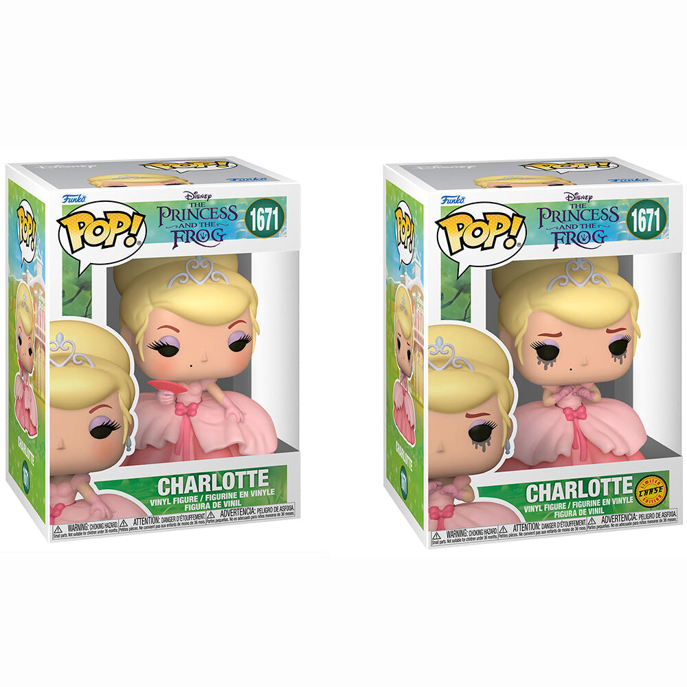 Figura POP Disney Tiana y el Sapo Charlotte 5 + 1 Chase_0