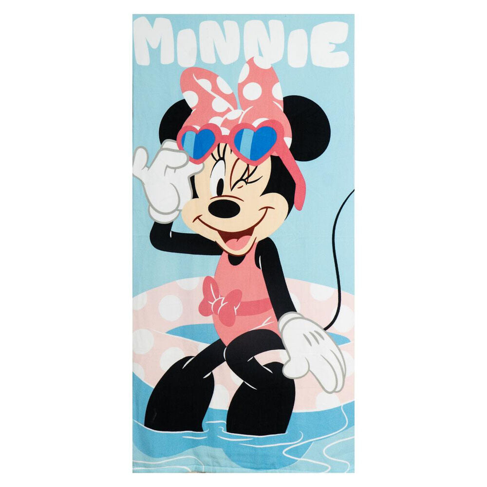Set toalla + gafas natacion Minnie Disney_0