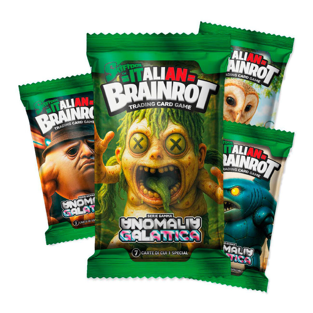 Sobre 7 Cartas coleccionables Anomalia Galactica Serie 3 Italian Brainrot Italiano surtido_0
