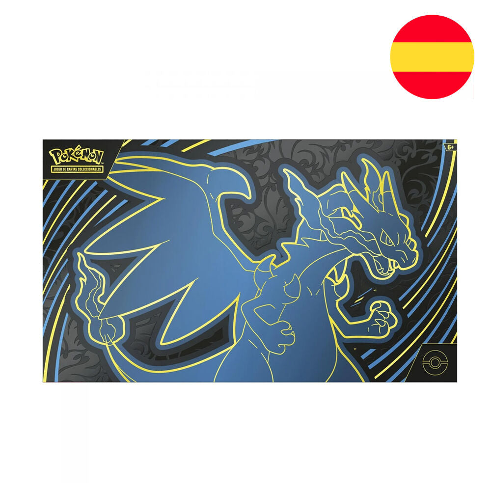 Estuche Ultra Premium cartas Mega-Charizard X Pokemon español_0