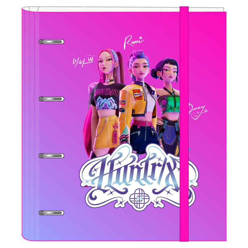 Carpeta Kpop Demon Hunters 4 anillas_0
