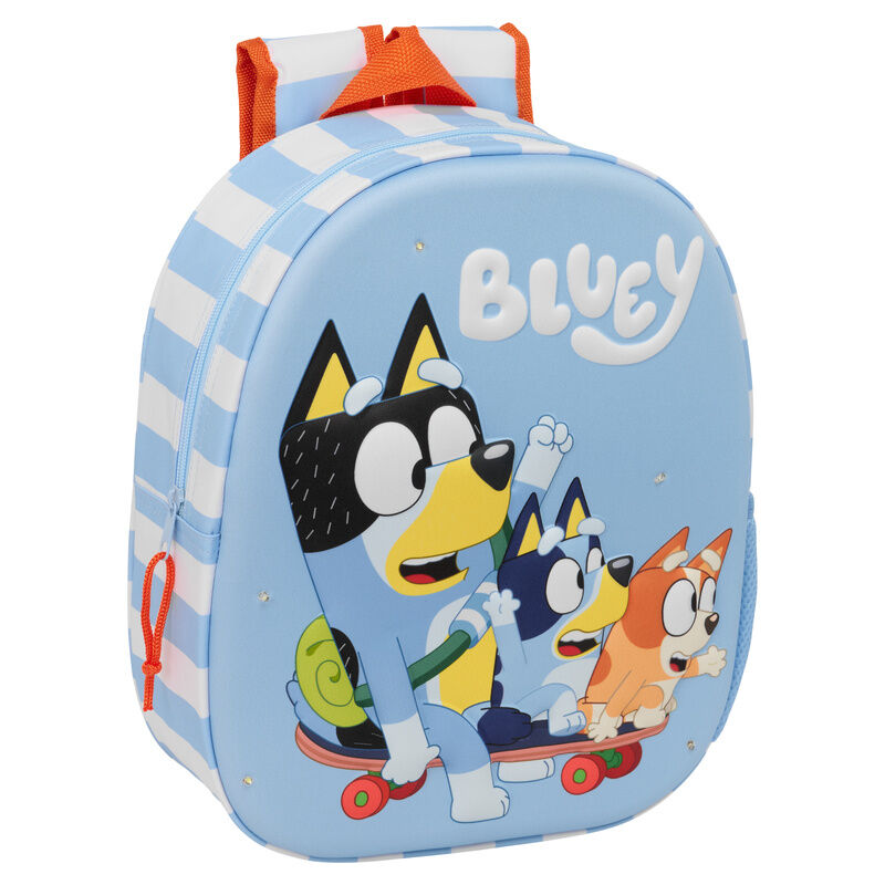Mochila 3D LED Bluey 33cm_0