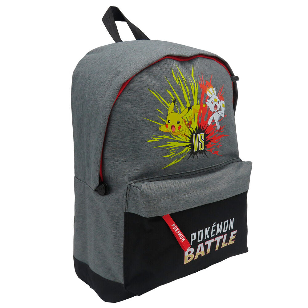 Mochila Battle Pokemon 41cm adaptable_0