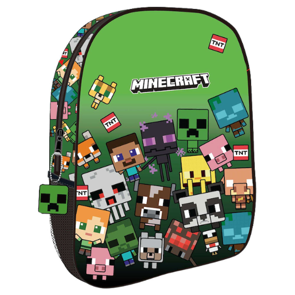 Mochila Characters Minecraft 30cm_0