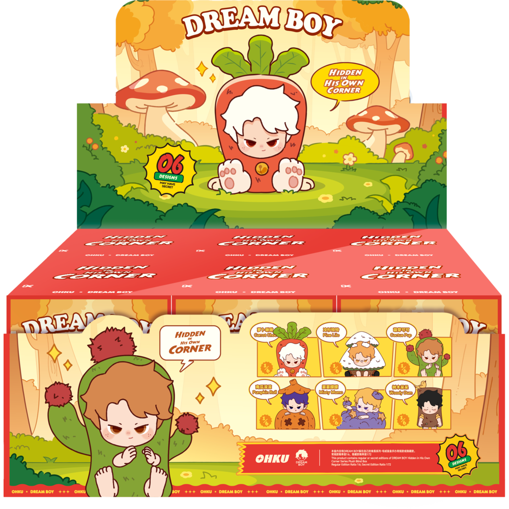 Peluche figura Hidden In His Own Corner Dream Boy surtido_0