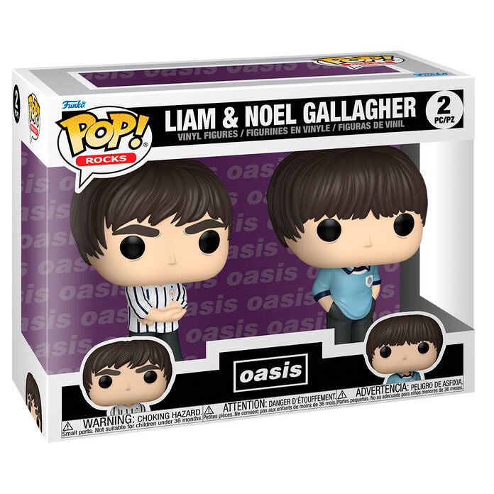 Blister 2 figuras POP Oasis Liam & Noel Gallagher_0