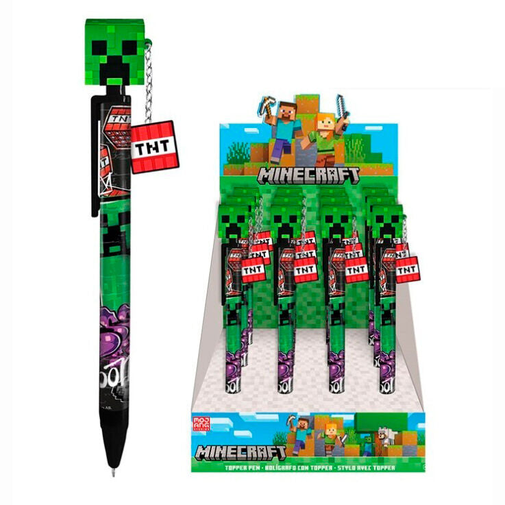 Boligrafo topper Minecraft_0