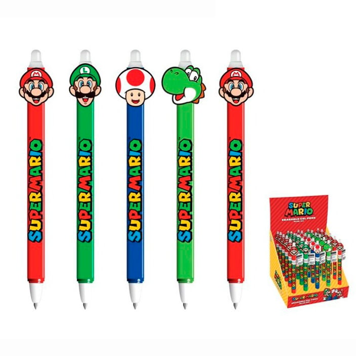 Boligrafo borrable Super Mario Bros surtido_0
