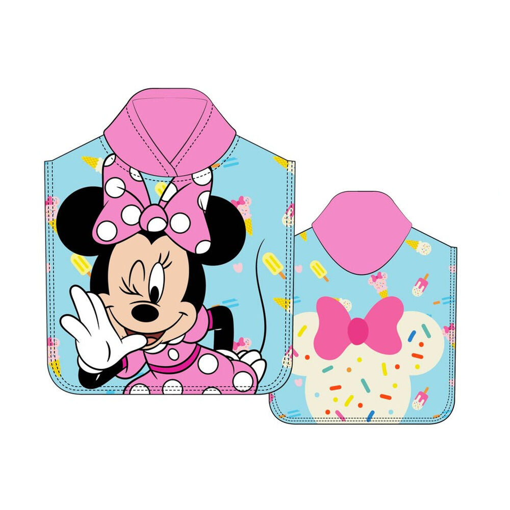 Poncho toalla Minnie Disney microfibra_0