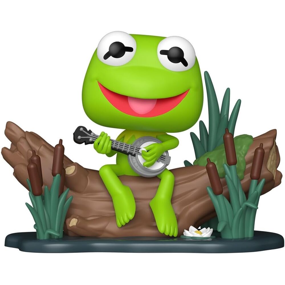 Figura POP Deluxe Los Teleñecos Kermit with Banjo_0