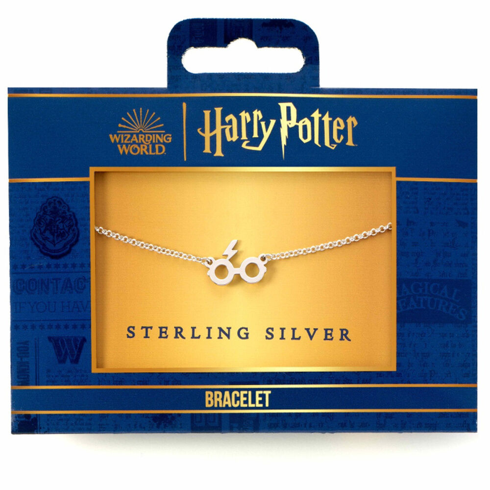 Pulsera Glasses & Lightning Harry Potter plata_0